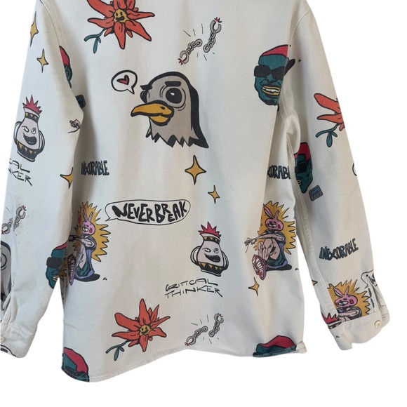 Zara Multicolor Graphic Jean Jacket
A003 - Picture 4 of 9